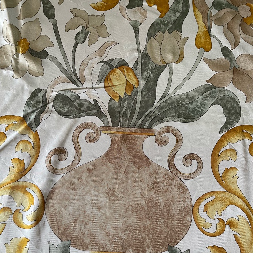 Loewe Flower Urn Silk Scarf.